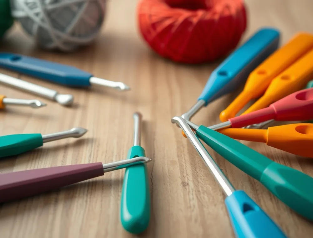 Artisan hand-made crochet hooks